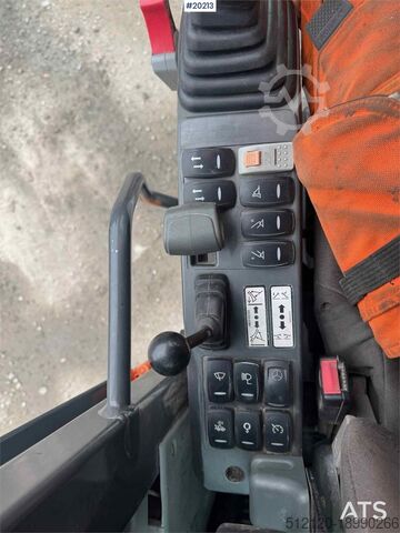 Beltegående gravemaskin Doosan DX165W-5 wheeled machine w/ K80 hitch with electri