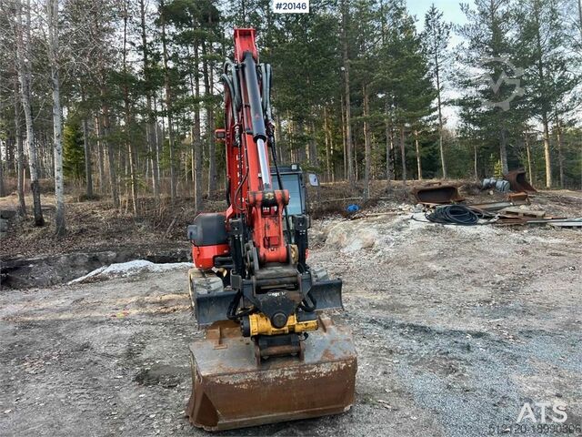 Εκσκαφέας ερπυστριοφόρος Kubota KX080-4 excavator w/ blade, rototilt, sanding buck