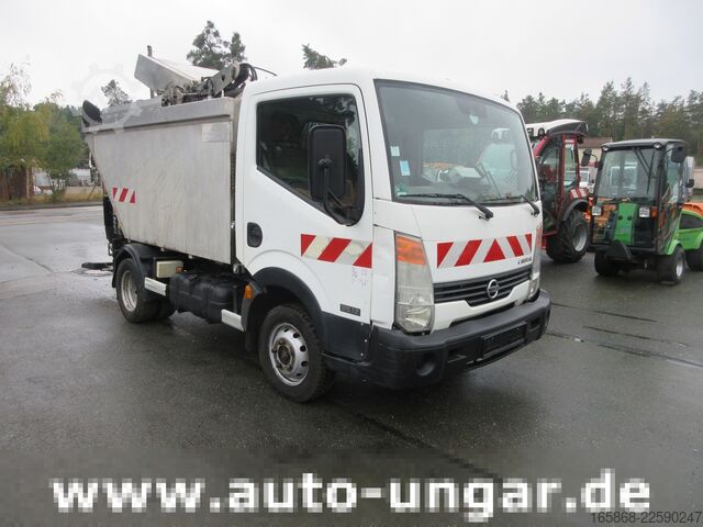 Vuilniswagen Nissan Cabstar 35.12 Müllwagen Faun PB M50 Evo