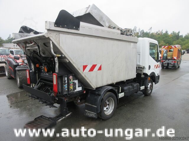 Vuilniswagen Nissan Cabstar 35.12 Müllwagen Faun PB M50 Evo