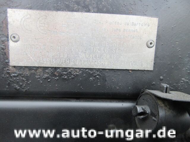 Vuilniswagen Nissan Cabstar 35.12 Müllwagen Faun PB M50 Evo