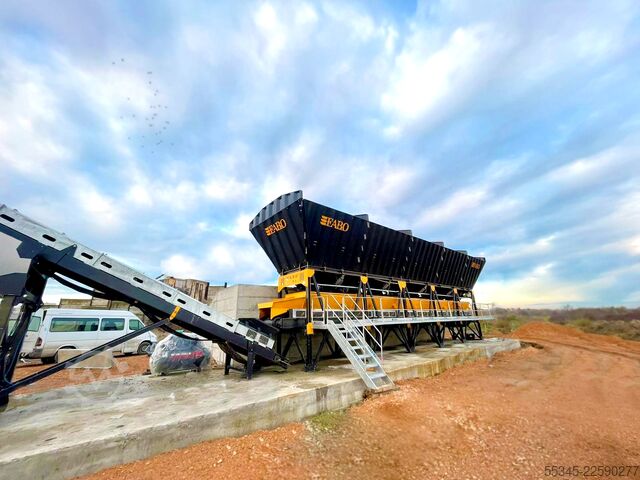 Wytwórnia betonu / betonownia FABO Concrete Batching Plant 110 M3/H Compact Concrete Batching Plant