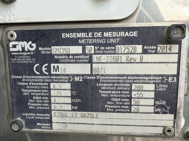 Kamion cisterna Renault Premium 270.19 4 comp