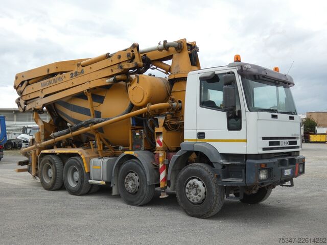 φορτηγό αντλίας σκυροδέματος Iveco EUROTRAKKER 410E44H