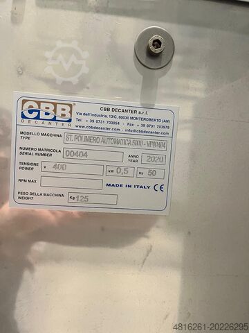 CBB dekanter seria I CD 45IC CBB Decanter Serie I – CD 45IC