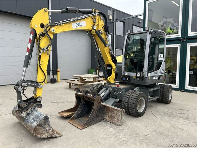 Gravemaskin på hjul Wacker Neuson EW65 (8946)