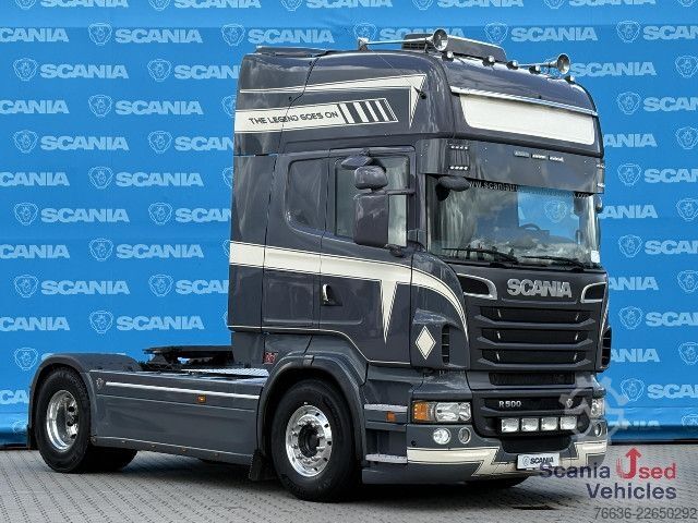 واحد کشنده استاندارد Scania R 500 LA4x2HNB RETARDER FULL AIR MANUAL V8