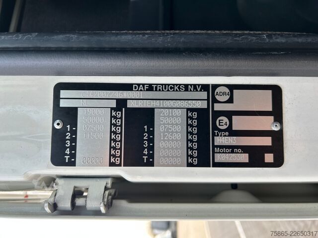 표준-SZM DAF XF 440 FT SC / 942 dkm / Tacho V2 / 2 Tanks / N...