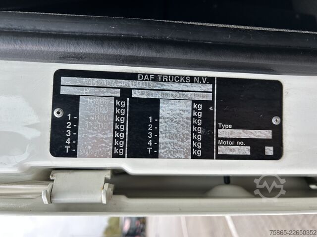 Estándar-SZM DAF XF 480 FT SSC / 591 dkm / Euro 6 D / 2 Tanks / ...