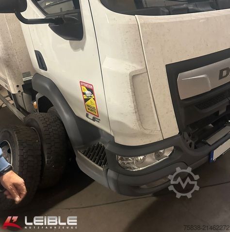 Furgoneta caja DAF LF 210 FA*LBW*540tkm*Radlager Schaden