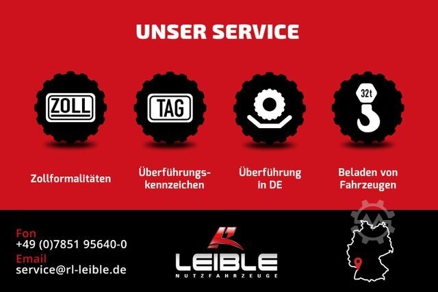 Furgoneta caja DAF LF 210 FA*LBW*540tkm*Radlager Schaden