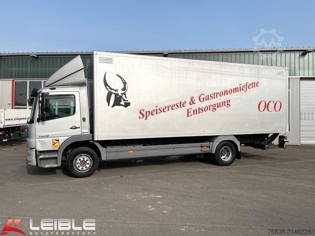 Camión caja MERCEDES-BENZ Atego 1529*Koffer*Bär LBW*Klima*43m³*Euro5