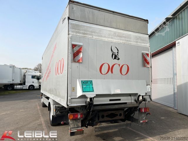 Camión caja MERCEDES-BENZ Atego 1529*Koffer*Bär LBW*Klima*43m³*Euro5