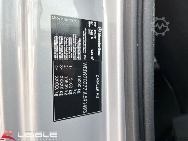 Camión caja MERCEDES-BENZ Atego 1529*Koffer*Bär LBW*Klima*43m³*Euro5