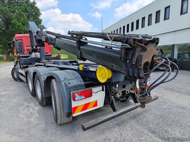 Sistem de braț cu cârlige MAN TGS 35.440 8x4 tridem Euro6 Containertruck + Pa...