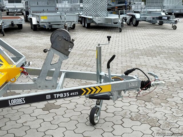  Lorries TPB35-4925 | HANDSEILWINDE 280X165CM 3500KG KABELTROMMELANHÄNGER
