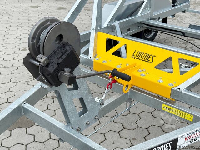  Lorries TPB35-4925 | HANDSEILWINDE 280X165CM 3500KG KABELTROMMELANHÄNGER
