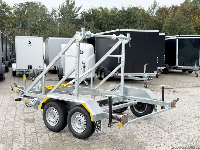  Lorries TPB35-4925 | HANDSEILWINDE 280X165CM 3500KG KABELTROMMELANHÄNGER