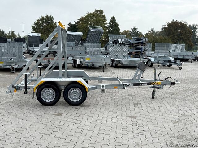 Lorries TPB35-4925 | HANDSEILWINDE 280X165CM 3500KG KABELTROMMELANHÄNGER
