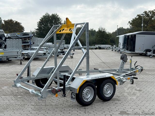  Lorries TPB35-4925 | HANDSEILWINDE 280X165CM 3500KG KABELTROMMELANHÄNGER