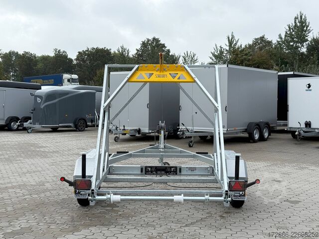  Lorries TPB35-4925 | HANDSEILWINDE 280X165CM 3500KG KABELTROMMELANHÄNGER