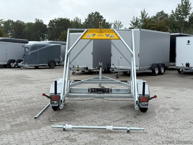  Lorries TPB35-4925 | HANDSEILWINDE 280X165CM 3500KG KABELTROMMELANHÄNGER
