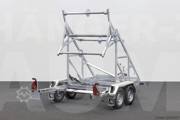  Stedele KTT 35 | E-WINDE | MICROROHRAUFNAHME 330X163CM 3500KG KABELTROMMELANHÄNGER