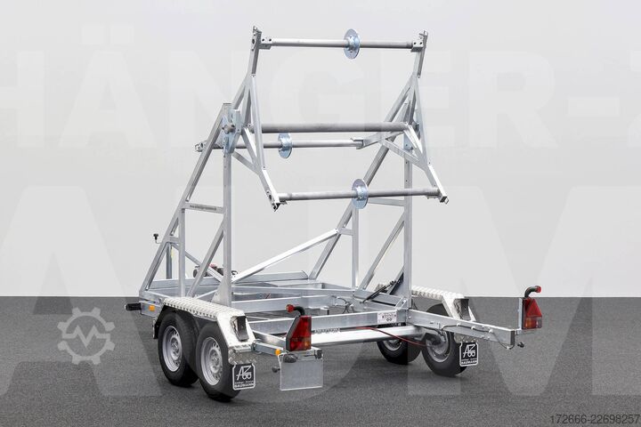  Stedele KTT 35 | E-WINDE | MICROROHRAUFNAHME 330X163CM 3500KG KABELTROMMELANHÄNGER