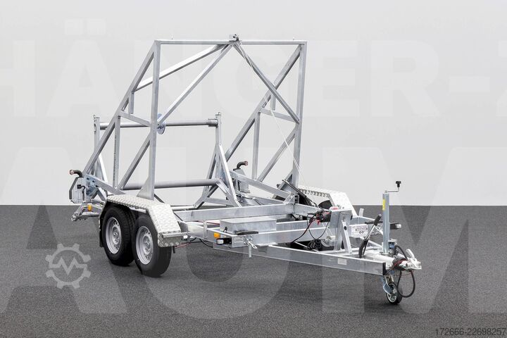  Stedele KTT 35 | E-WINDE | MICROROHRAUFNAHME 330X163CM 3500KG KABELTROMMELANHÄNGER