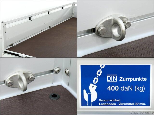  Koch-Anhänger 7.26 300X150X45CM 2600KG TIEFLADER