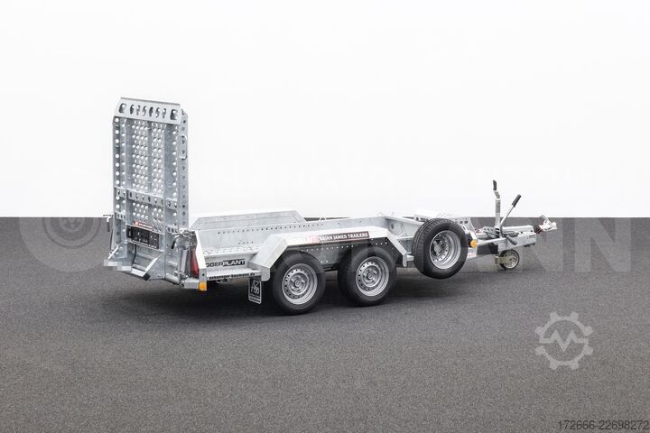  Brian James Trailers DIGGER PLANT 543-2813-27-2-13 | SCHWERLASTRAMPE 280X130CM 2700KG BAUMASCHINENANHÄNGER