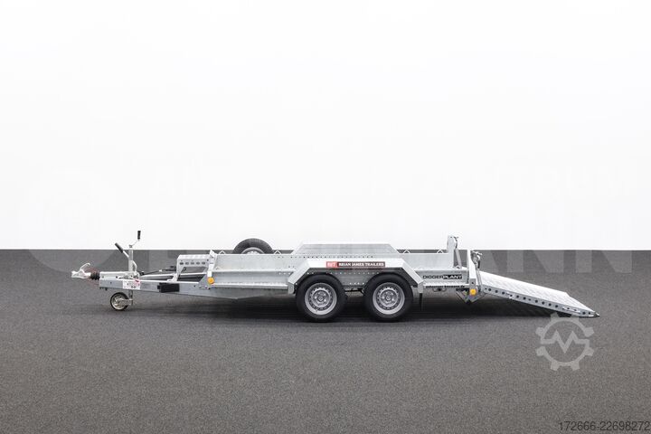  Brian James Trailers DIGGER PLANT 543-2813-27-2-13 | SCHWERLASTRAMPE 280X130CM 2700KG BAUMASCHINENANHÄNGER