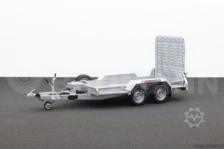  Brian James Trailers DIGGER PLANT 543-2813-27-2-13 | SCHWERLASTRAMPE 280X130CM 2700KG BAUMASCHINENANHÄNGER