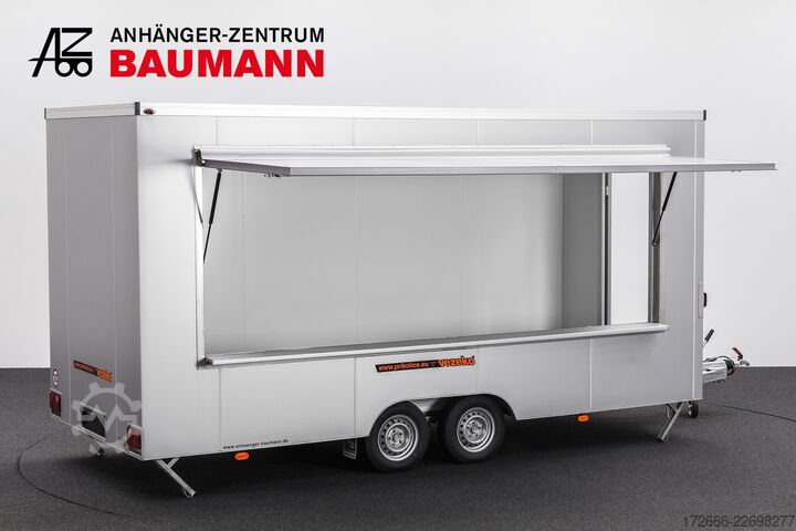  Vezeko VEA 27.50 PROFI | SILBER 500X200X235CM 2700KG VERKAUFSANHÄNGER