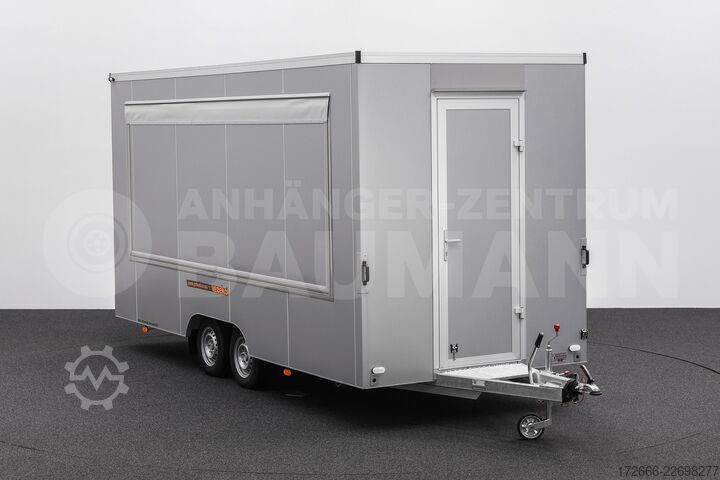  Vezeko VEA 27.50 PROFI | SILBER 500X200X235CM 2700KG VERKAUFSANHÄNGER