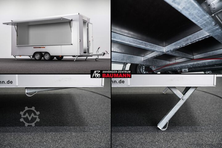  Vezeko VEA 27.50 PROFI | SILBER 500X200X235CM 2700KG VERKAUFSANHÄNGER