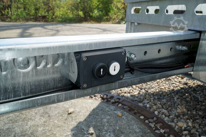 Heavy equipment trailer Tohaco MA235/3917 397X170CM 3.500KG MASCHINENTRANSPORTER