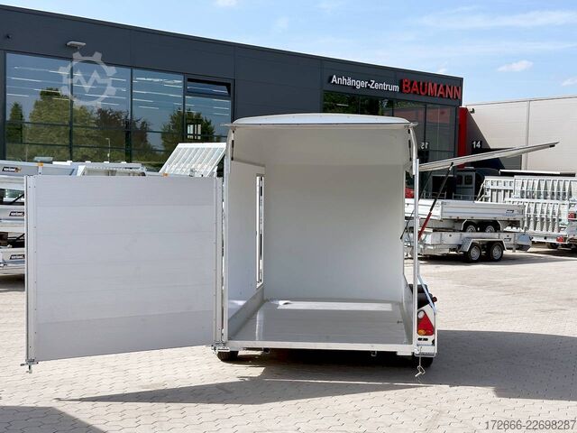 Kofferanhänger Debon CHEVAL LIBERTE DEBON C500 WABENKERN ROADSTER SCHWARZ +SEITENKLAPPE +SEITENTÜR