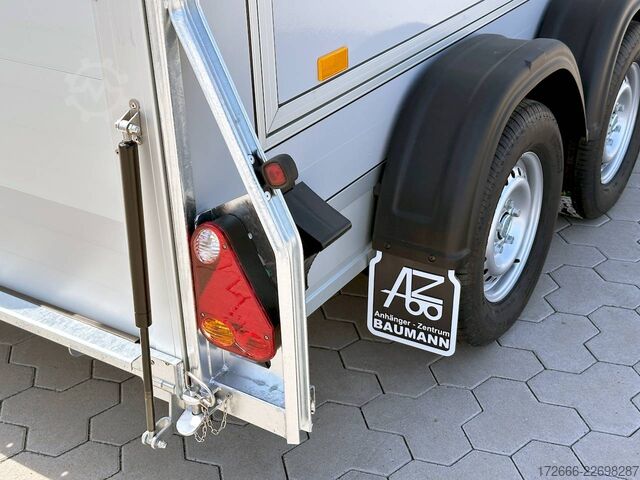 Kofferanhänger Debon CHEVAL LIBERTE DEBON C500 WABENKERN ROADSTER SCHWARZ +SEITENKLAPPE +SEITENTÜR