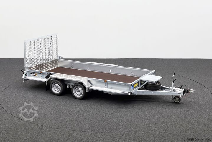 Přívěs na těžkou techniku Variant 3518 M4 | MAXI LOAD 400X180CM 3500KG BAUMASCHINENANHÄNGER | RAMPE