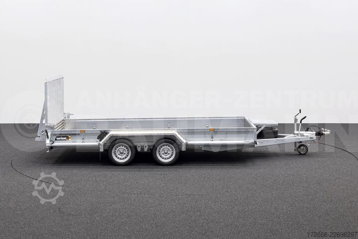 Přívěs na těžkou techniku Variant 3518 M4 | MAXI LOAD 400X180CM 3500KG BAUMASCHINENANHÄNGER | RAMPE
