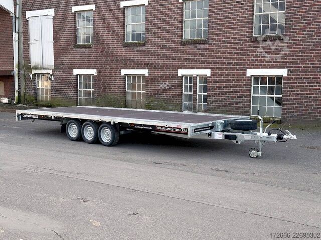  Brian James Trailers CONNECT 476-5522-35-3-12 | TRIDEM 550X229CM 3500KG HOCHLADER | SCHWARZ
