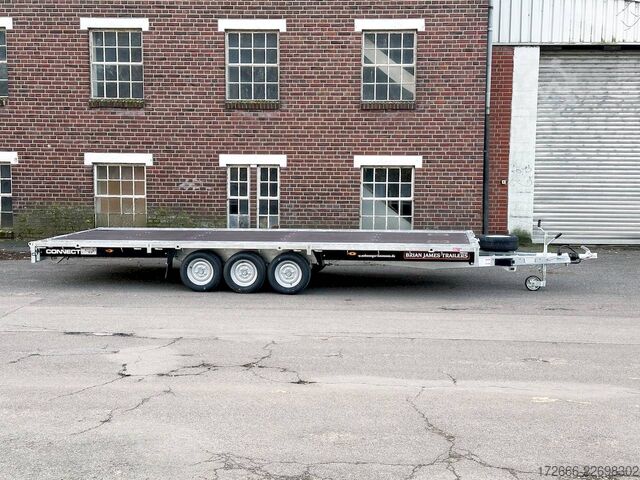  Brian James Trailers CONNECT 476-5522-35-3-12 | TRIDEM 550X229CM 3500KG HOCHLADER | SCHWARZ