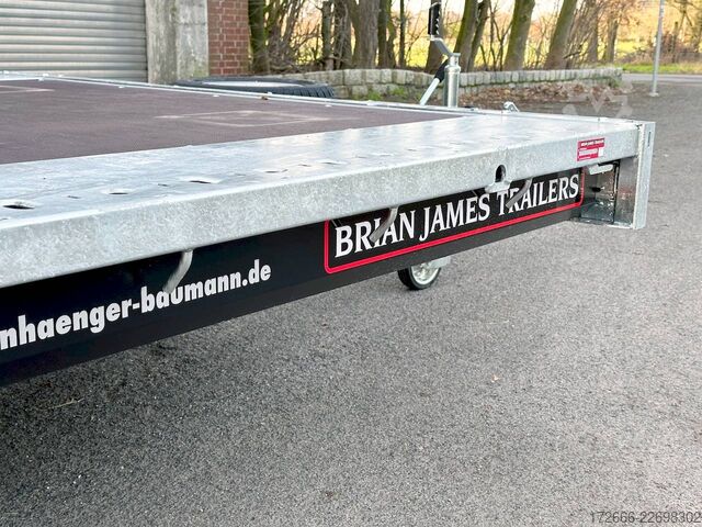  Brian James Trailers CONNECT 476-5522-35-3-12 | TRIDEM 550X229CM 3500KG HOCHLADER | SCHWARZ