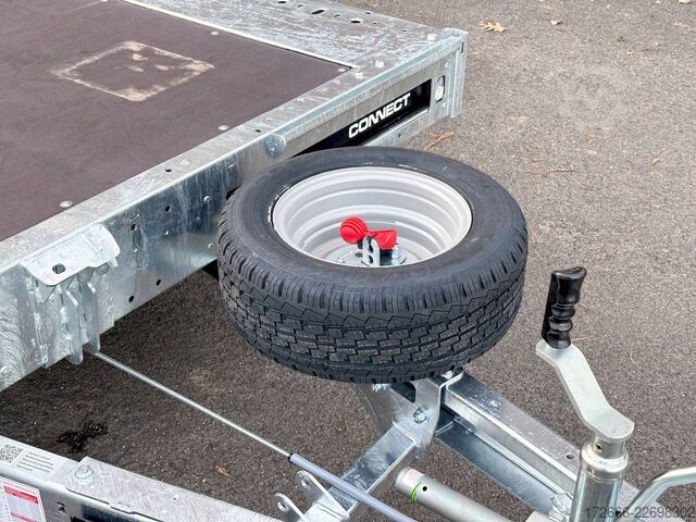 Brian James Trailers CONNECT 476-5522-35-3-12 | TRIDEM 550X229CM 3500KG HOCHLADER | SCHWARZ