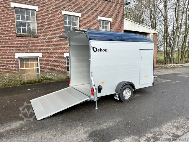 Kofferanhänger Debon CHEVAL LIBERTE DEBON C400 ALU ROADSTER DUNKELBLAU +SEITENTÜR