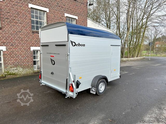 Kofferanhänger Debon CHEVAL LIBERTE DEBON C400 ALU ROADSTER DUNKELBLAU +SEITENTÜR
