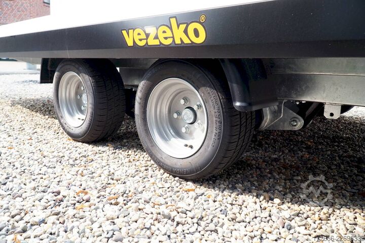 Autotransporter Vezeko IMOLA 27.43 RACE MASTER | HANDSEILWINDE 502X209CM 2700KG AUTOTRAILER