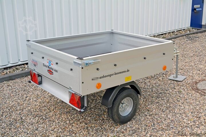 Hochlader TPV Trailers | BÖCKMANN HL-EU0 132X107X35CM 650KG HOCHLADER