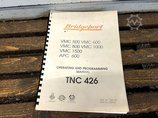 Vertical machining center BRIDGEPORT VMC 1000 22 Digital